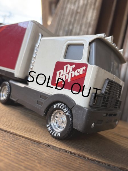 画像11: 90s Nylint Dr.Pepper Advertising Pressed Steel Truck and Trailer (A846) (11)