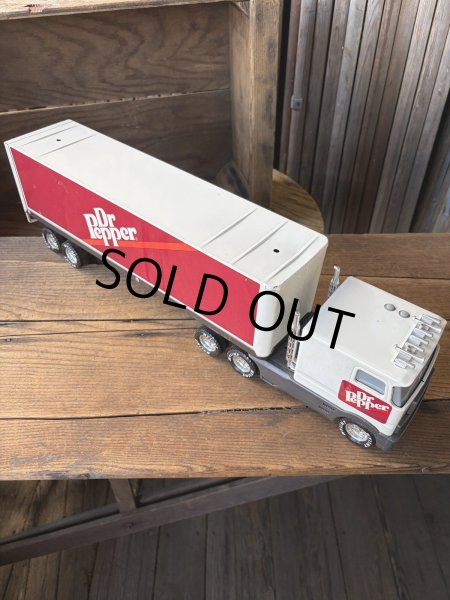 画像20: 90s Nylint Dr.Pepper Advertising Pressed Steel Truck and Trailer (A846) (20)