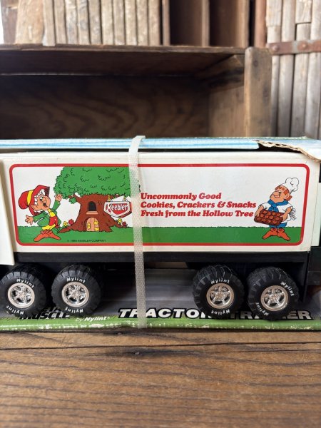 画像10: 80s Nylint Keebler Advertising Pressed Steel Truck and Trailer MIB (A849) (10)