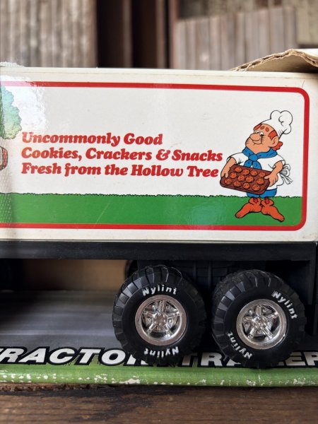 画像4: 80s Nylint Keebler Advertising Pressed Steel Truck and Trailer MIB (A849) (4)