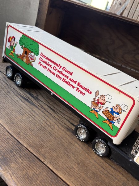 画像13: 80s Nylint Keebler Advertising Pressed Steel Truck and Trailer (A848) (13)
