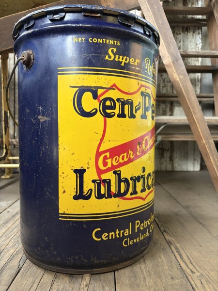 画像8: Vintage Cen-Pe-Co Five U.S. Gallons 50 Pounds Oil Can (A852) (8)