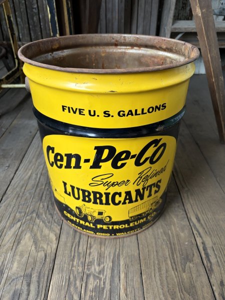 画像1: Vintage Cen-Pe-Co Five U.S. Gallons Oil Can (A850) (1)