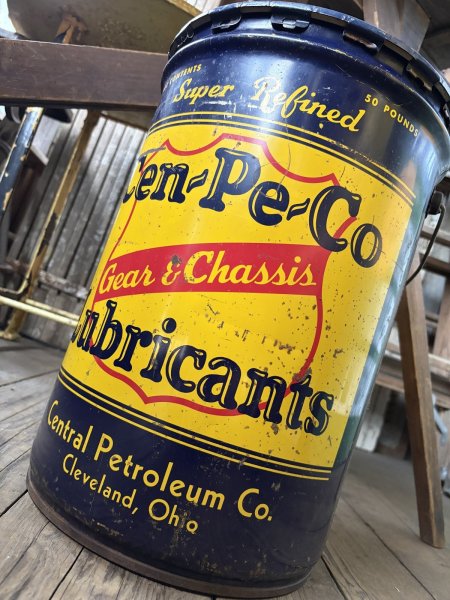 画像7: Vintage Cen-Pe-Co Five U.S. Gallons 50 Pounds Oil Can (A852) (7)