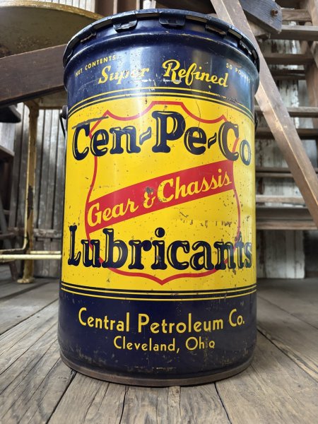 画像9: Vintage Cen-Pe-Co Five U.S. Gallons 50 Pounds Oil Can (A852) (9)