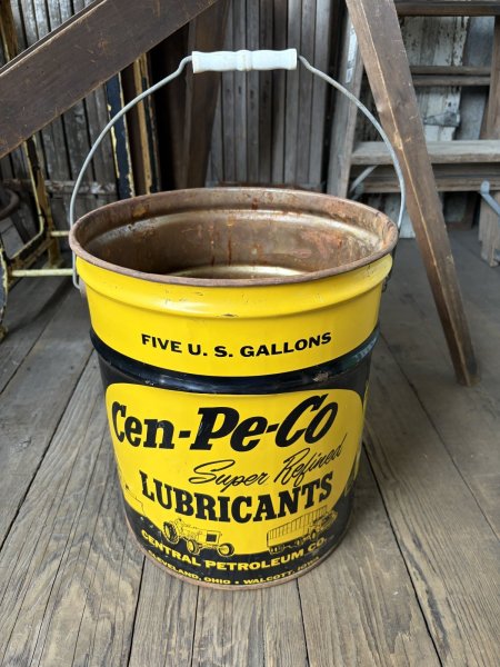 画像10: Vintage Cen-Pe-Co Five U.S. Gallons Oil Can (A850) (10)