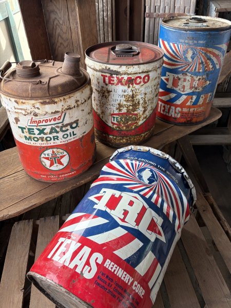 画像17: Vintage TEXACO 5 Gallon Oil Can (A855) (17)