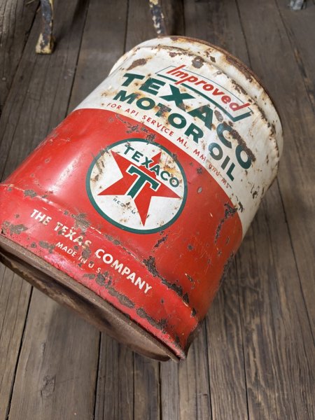 画像7: Vintage TEXACO 5 Gallon Oil Can (A856) (7)