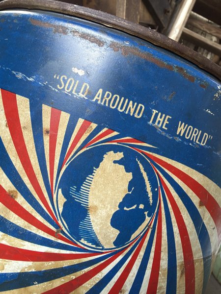 画像4: Vintage TRC TEXAS REFINERY CORP 7 Gallon Oil Can (A854) (4)