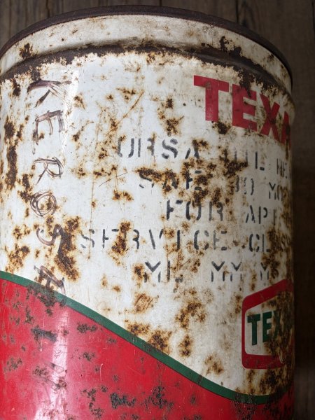 画像9: Vintage TEXACO 5 Gallon Oil Can (A855) (9)