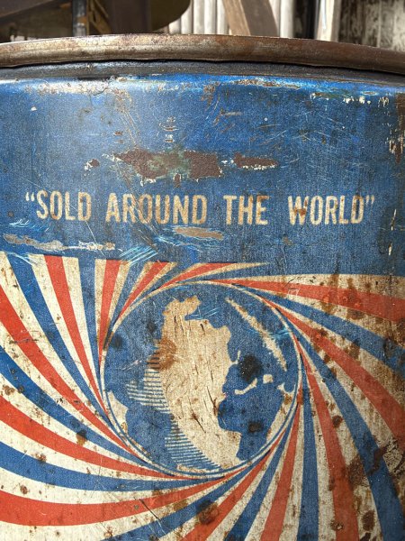 画像9: Vintage TRC TEXAS REFINERY CORP 7 Gallon Oil Can (A854) (9)