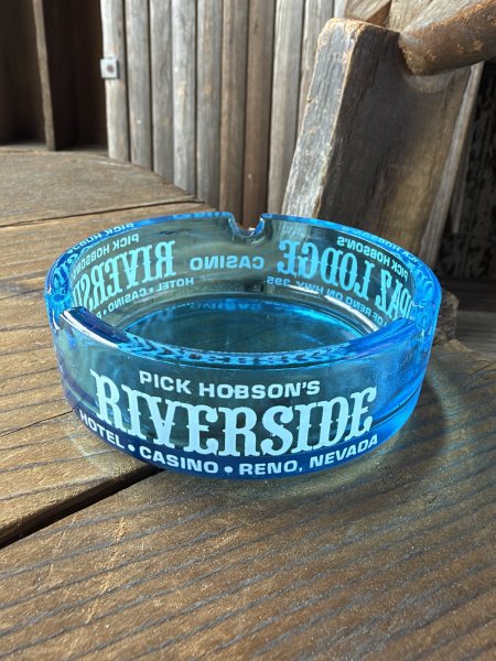 画像3: Vintage Motel Restaurant Casino Ashtray / Pic Hobson's Riverside Topaz Lodge (A867) (3)
