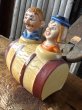 画像2: Vintage Drunk 4 Eyes Double Vision Nodder Salt & Pepper Shakers Japan (A878) (2)