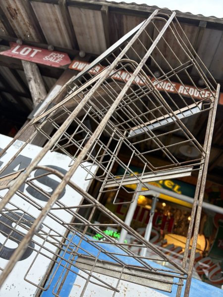 画像23: Vintage G.E General Electric MAZDA LAMPS Store Display Metal Rack (A879)  (23)