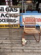 画像24: Vintage G.E General Electric MAZDA LAMPS Store Display Metal Rack (A879)  (24)