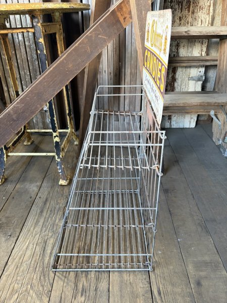 画像4: Vintage Advertising BRADAS & GHEENS CANDIES Store Display Wire Rack (A880)  (4)