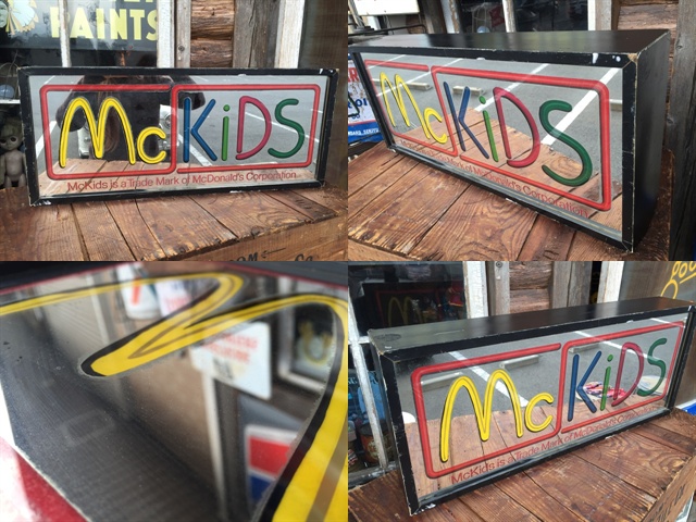 Vintage Mc KiDS Lighted Sign （MA508） - 2000toys Antique Mall