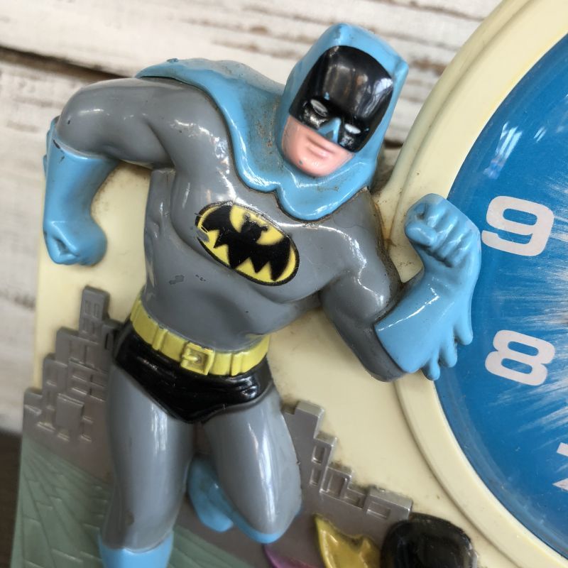 70s Vintage Talking alarm Clock Batman & Robin (J771) - 2000toys