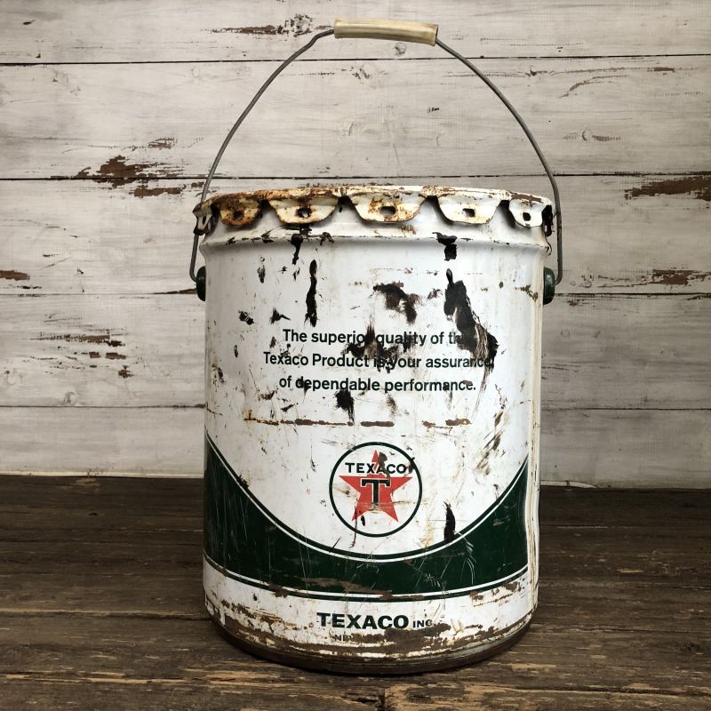 Vintage Oil can TEXACO U.S. 5 GAL (S181) - 2000toys Antique Mall
