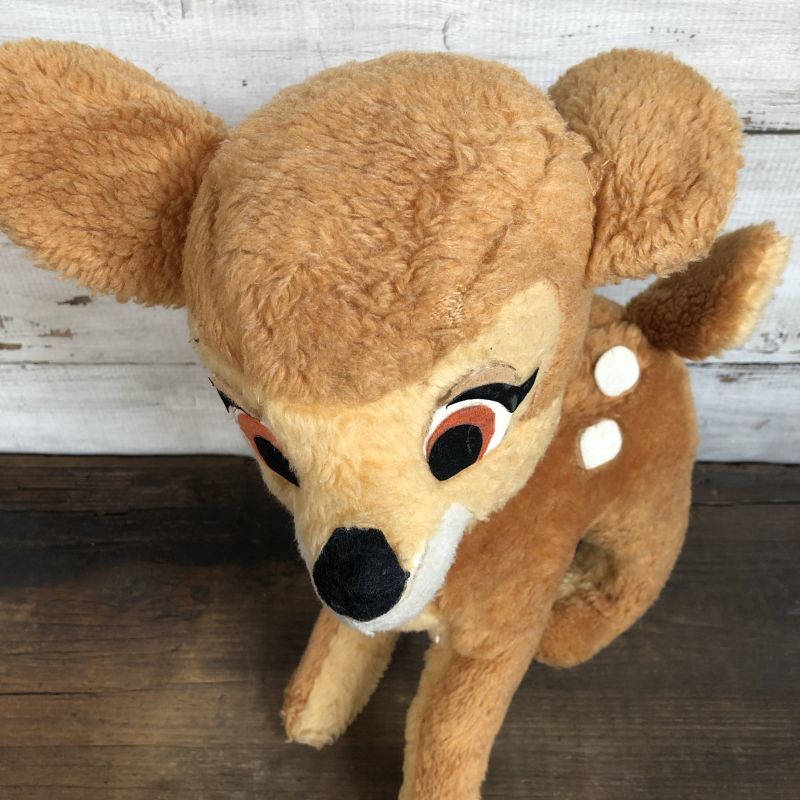 70s Vintage Disney Bambi Plush Doll (T177) - 2000toys
