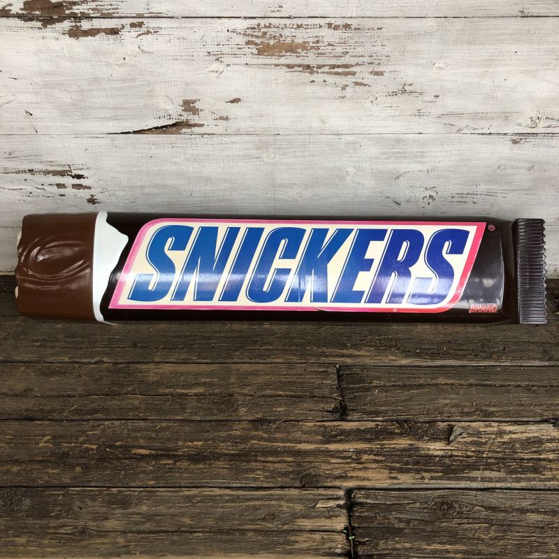 Vintage Snickers Bar Store Display Sign (T476) - 2000toys Antique Mall