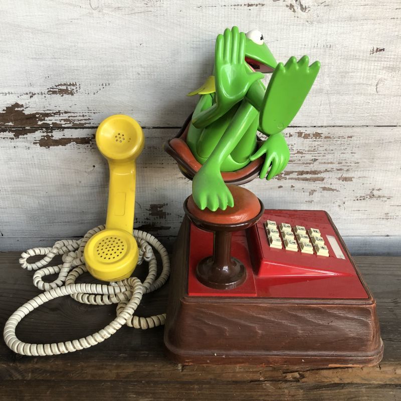 80s Vintage Telephone Kermit (T537) - 2000toys Antique Mall