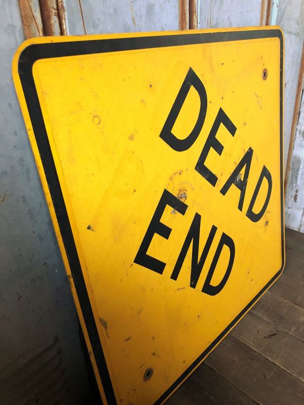 Vintage Road Sign DEAD END (T620) - 2000toys Antique Mall