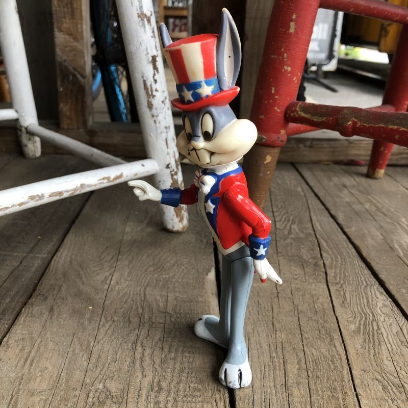 70s Vintage WB Looney Tunes Patriotic Bugs Bunny Uncle Sam R