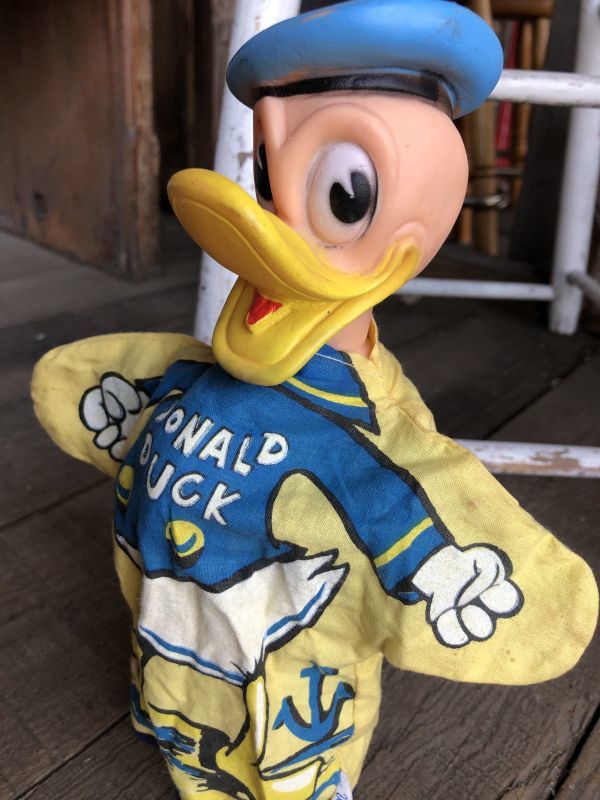 50s Vintage Gund Disney Hand Puppet Donald Duck (B207) - 2000toys