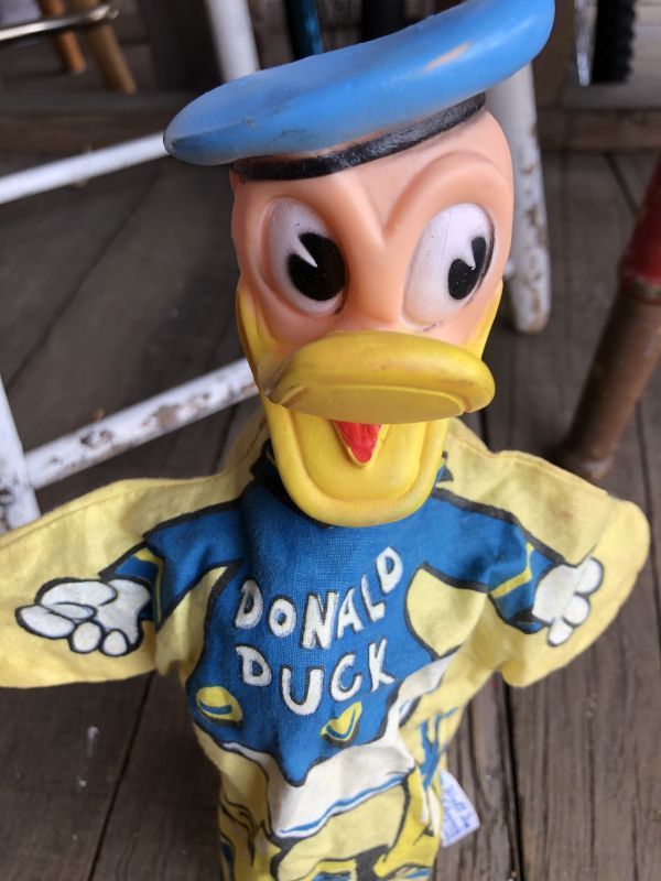 50s Vintage Gund Disney Hand Puppet Donald Duck (B207) - 2000toys