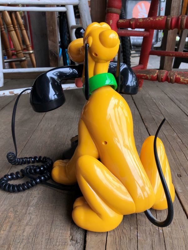 90s Vintage Disney Pluto Phone (B232) - 2000toys Antique Mall