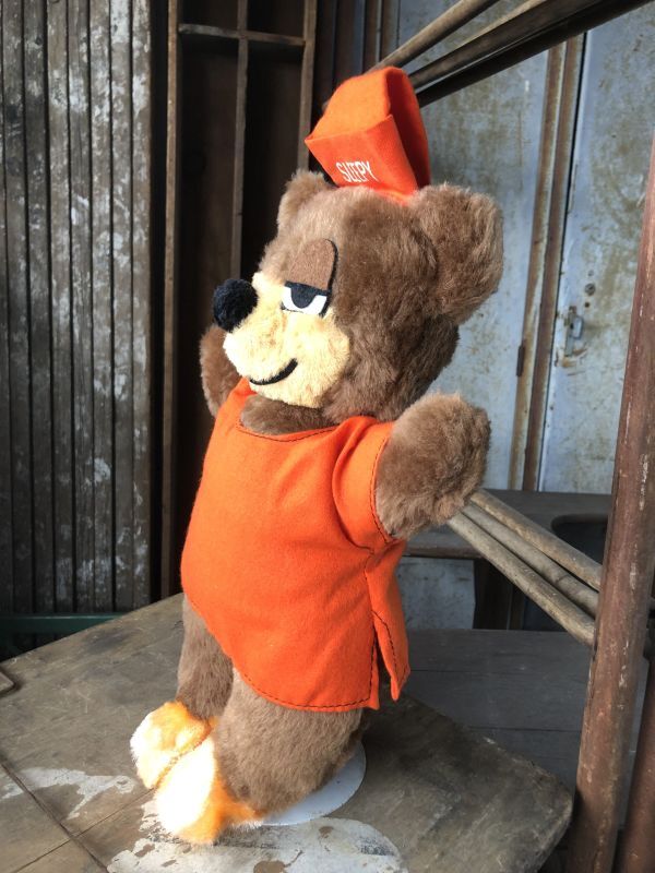 Vintage Travelodge Advertising Sleepy Bear Plush Doll (B979