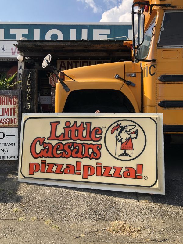 店舗引き取り限定】 大型184cm Vintage Advertising Little