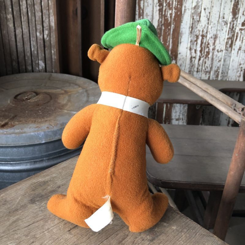80s Vintage Hanna Barbara Yogi Bear Plush Doll (M867