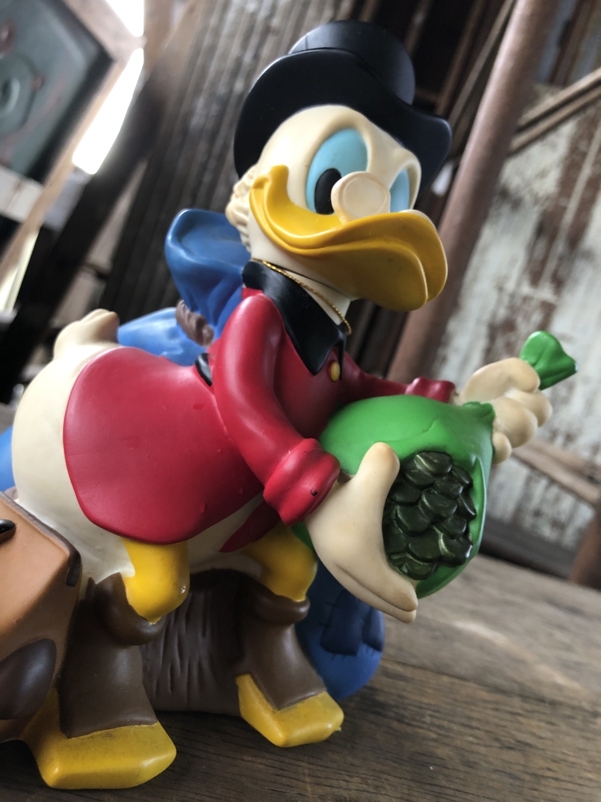 ヴィンテージ Disney Illco ドナルドダック コインバンク