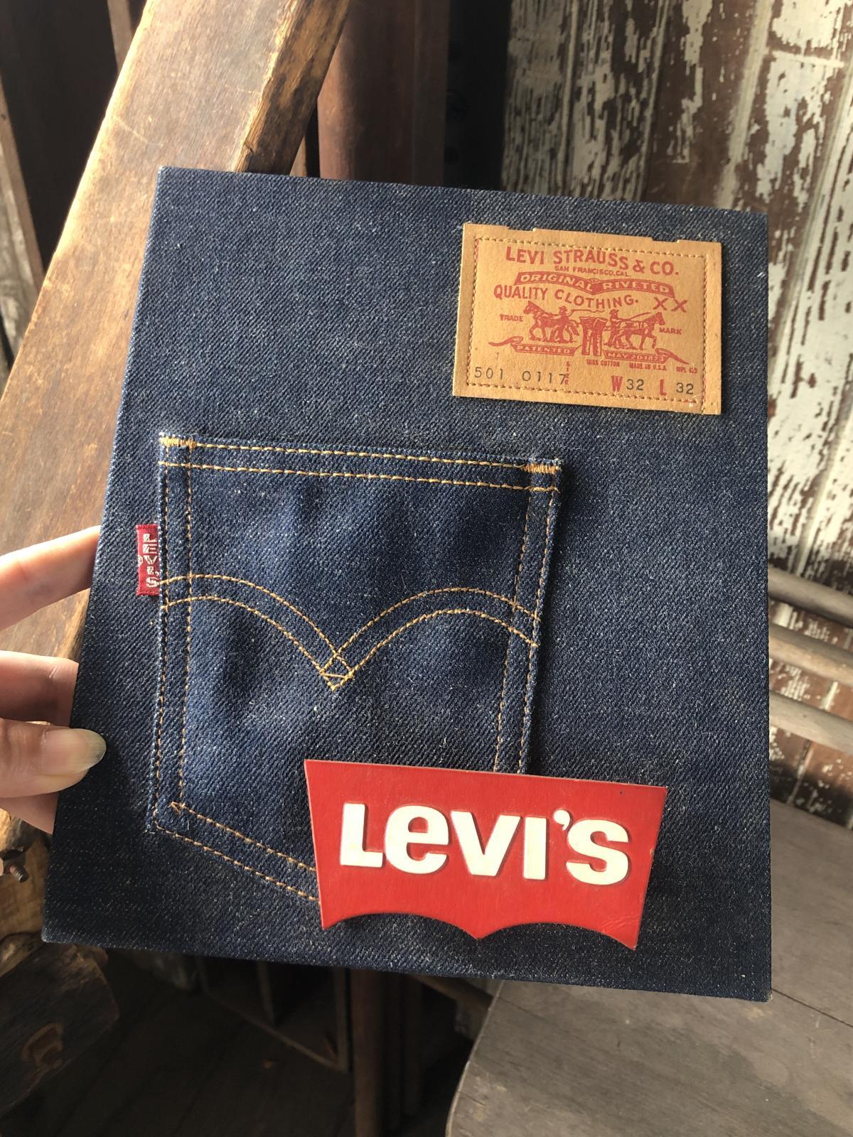 その他 VINTAGE Levi's 70s 501 advertising sign Vintage Levis Sign - Etsy